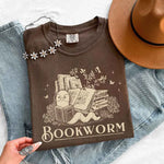 Bookworm Comfort Colors Shirt - Book Lover Tee - 2