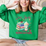Dear Santa, My Books Were Naughty BookTok Christmas Quote Sweatshirt Book Lovers - 2