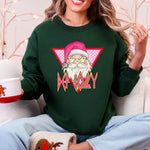 Def Jolly Santa Retro Christmas Cheery Nostalgic Holiday Pun Limited Edition Sweatshirt - 4