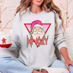Def Jolly Santa Retro Christmas Cheery Nostalgic Holiday Pun Limited Edition Sweatshirt - 2