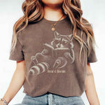 Feral & Literate Comfort Colors - Book Lover Tee - 1
