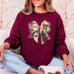 It's The Most Wonderful Time Of The Year Santa Snowman Reindeer Christmas Sweatshirt - 2
