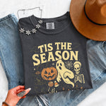 Tis The Season Halloween Comfort Colors Shirt - Spooky Tee - 2